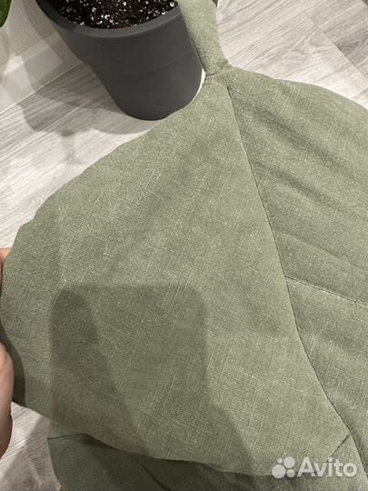 Коврик-лист изо льна