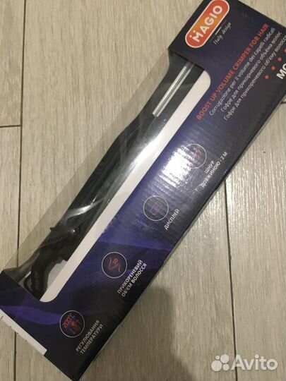 Плойка-гофре для прикорневого объёма плойка новая