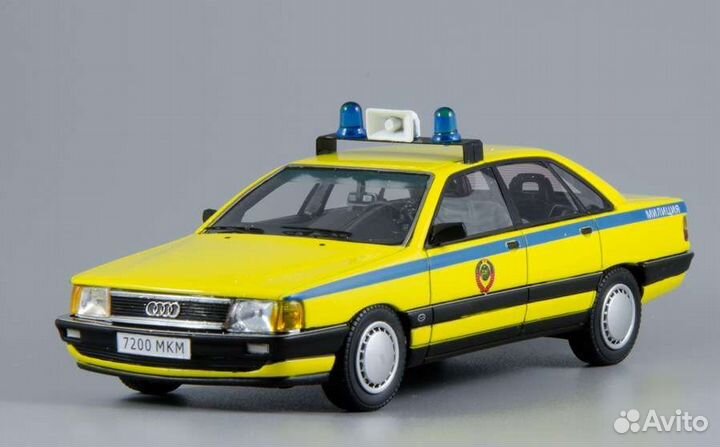 Ауди 100 C3 Милиция СССР 1989 Neo 1:43 NEO44441