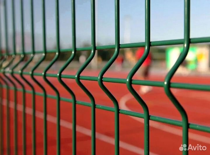 Забор из 3D сетки под ключ + Установка + Доставка