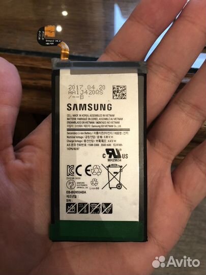 Аккумулятор для телефона samsung eb-bg955aba