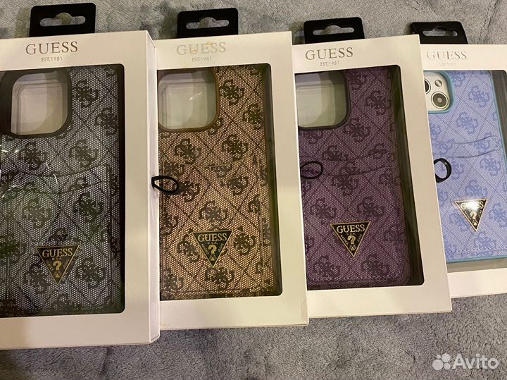 Чехол guess на iPhone 14, plus, pro, pro max