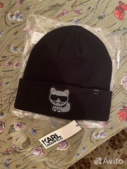 Шапка женская karl lagerfeld оригинал