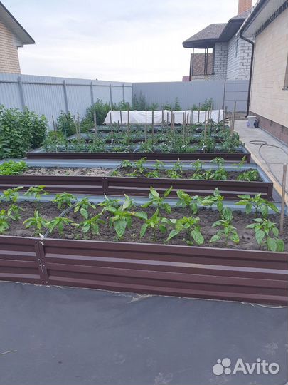 Грядки оцинкованные с полимерным покрытием