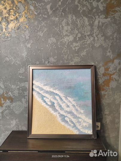 Интерьерная картина текстурная