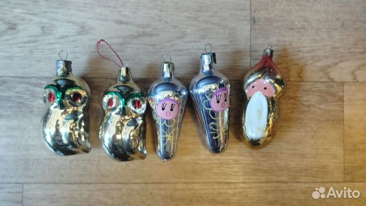 Елочные игрушки СССР