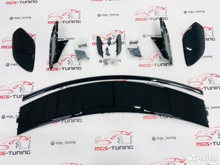 Спойлер Mercedes A-class w177 черный (Хэтчбек)