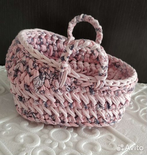 Кукла Незуко Комадо вязанная крючком