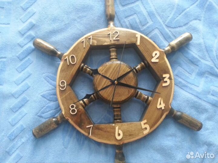Часы - штурвал