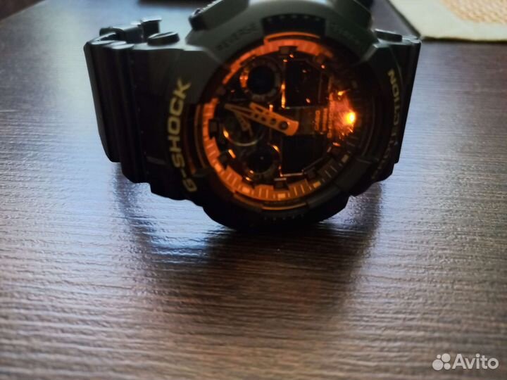 Часы casio g shock ga 100