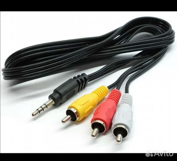 Тюльпаны 3 rca-3 rca jack 3,5