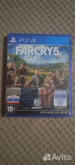 Диски на PS4 FAR CRY 5