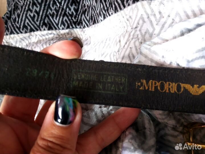 Винтажный ремень Armani