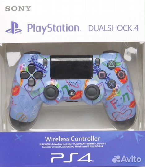 Геймпад PS4 DualShock 4 G2 Ice Cream - Blue
