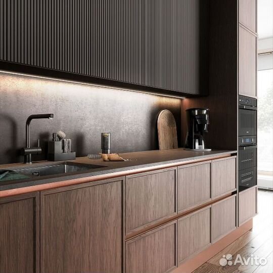 Замена фасадов кухни. Кухонные фасады на заказ