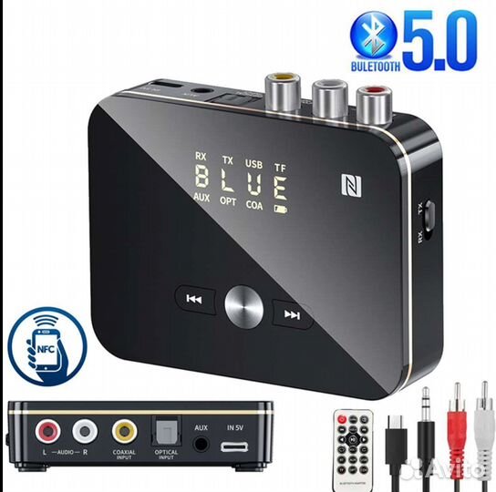 Bluetooth-приемник, передатчик 5,0 FM