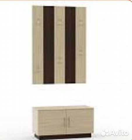 Настенная вешалка с обувницей для прихожей купить в Москве | Товары для ...