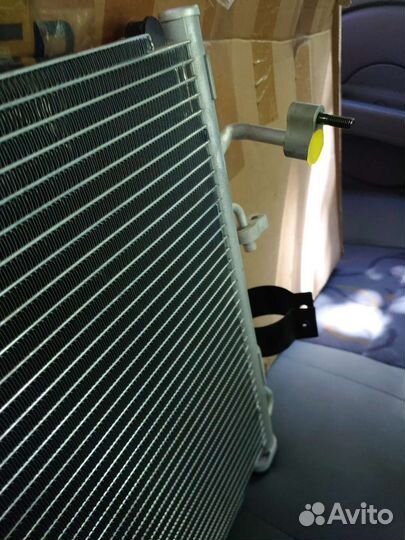 Радиатор кондиционера на chevrolet lacetti
