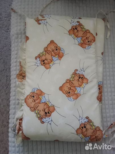 Бортики в детскую кроватку