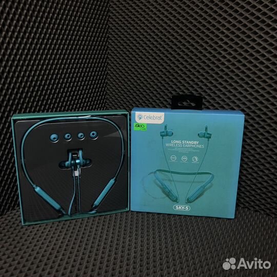 Bluetooth гарнитура celebrat sky-5 (57295)