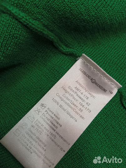 Италия шерсть джемпер р 46-48