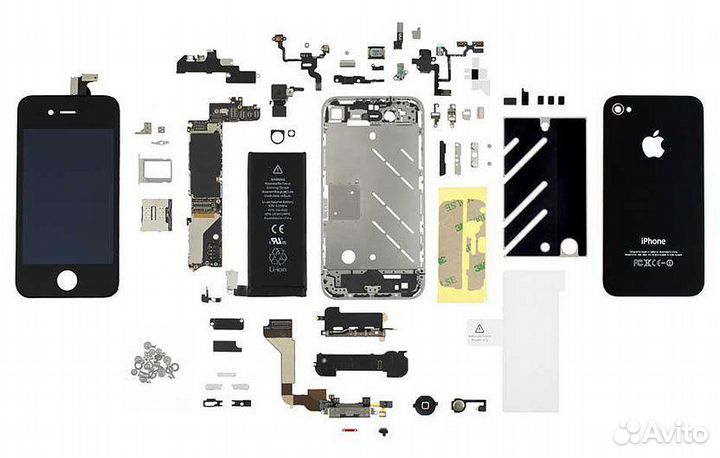 Запчасти для Apple iPhone 4/4s новые, в наличии