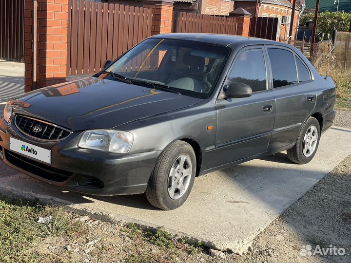 Hyundai Accent 1.5 МТ, 2008, 218 000 км