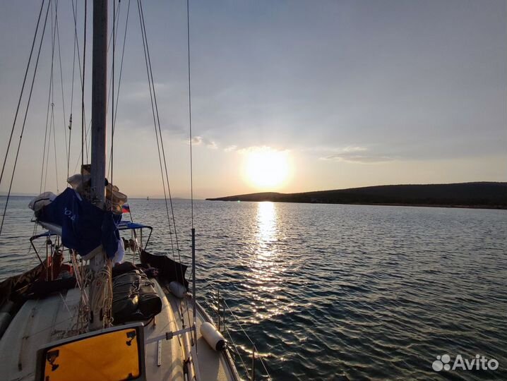 Прогулки на парусной яхте по Волге, аренда яхты