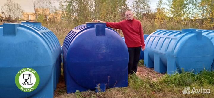 Накопительный бак для воды 3000 / бак для душа