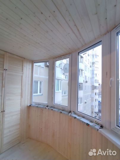 Обшивка балконов под ключ