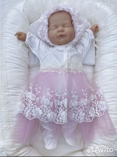 Костюм на выписку для девочки