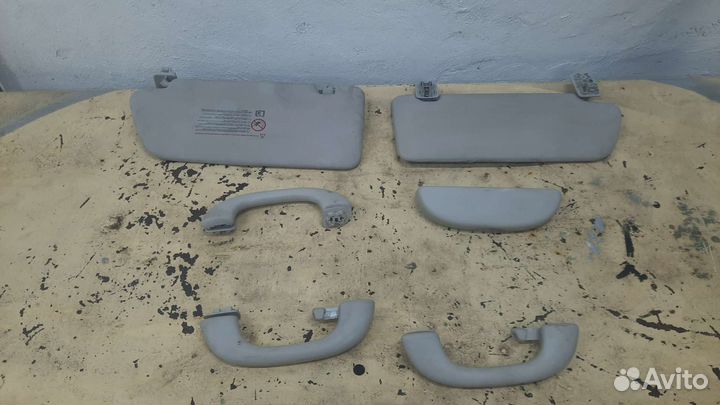 Солнцезащитные козырьки и ручки потолка пежо 308