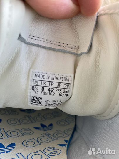 Кроссовки Adidas Continental 80 'off white'