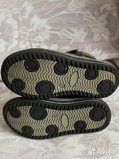 Кожанные ботинки весна-осень