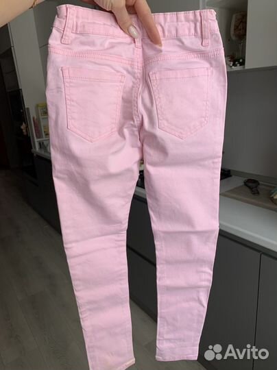 Джинсы для девочки 134