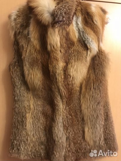 Жилет из лисы