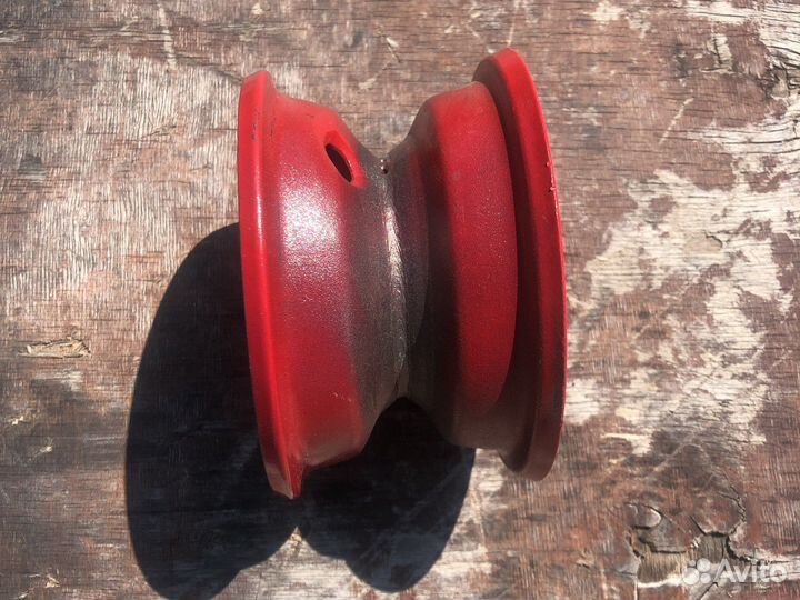 Диск колеса садовой тачки с подшипнивками