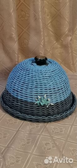 Хлебницы из бумажной лозы