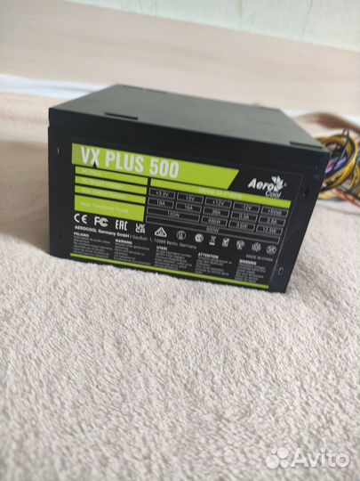 Блок питания AeroCool vх-500