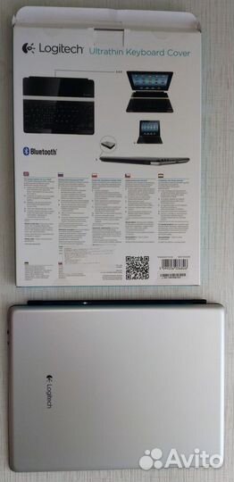 Клавиатура-крышка Logiteсh iPad, ультратонкая