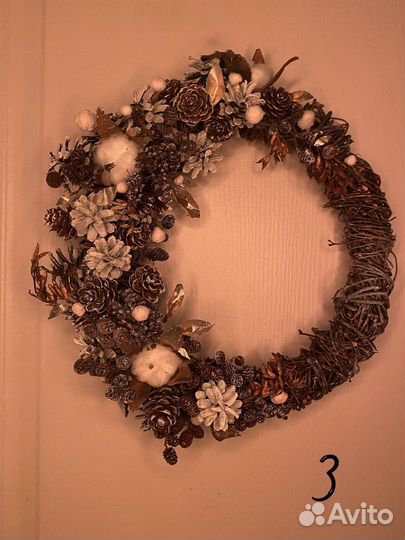 Новогодний рождественский венок