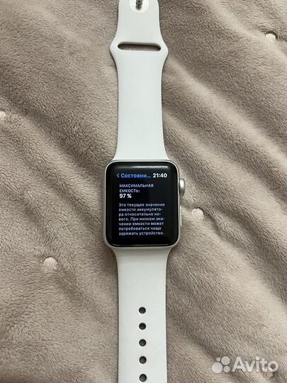 Часы apple watch 3 38 mm