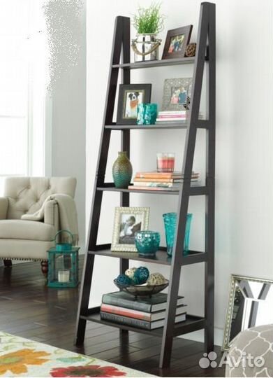 Этажерка стеллаж из натурального дерева