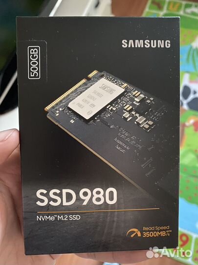 SSD samsung 980 500gb новый