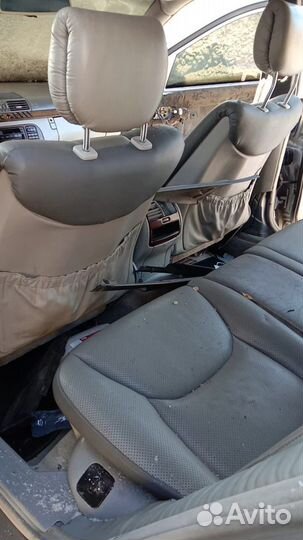 Салон кожаный серый Мерседес w220
