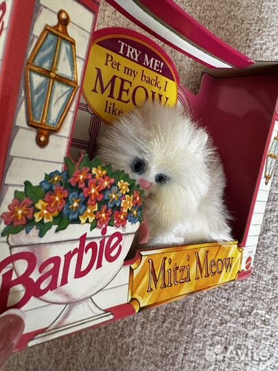 Ваrbiе Collie Dog & Calico & Мitzi Меоw Саt nrfb