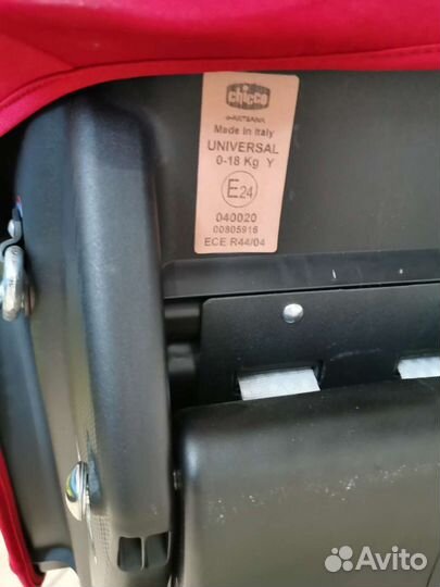 Детское автокресло chicco eletta