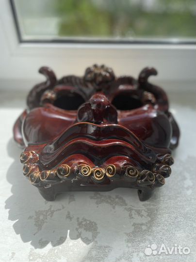 Панно маска керамика Мефистофель (чёрт)