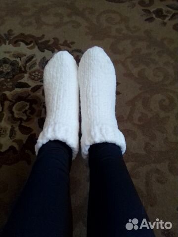 Носки вязаные