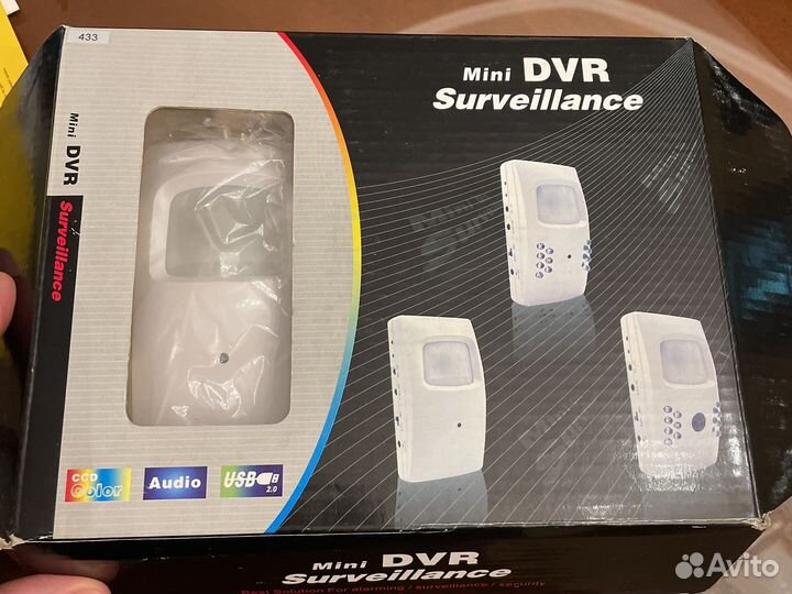 Охранный видеорегистратор с датчиком движения